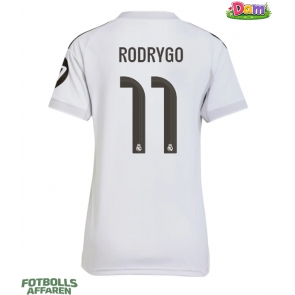 Real Madrid Rodrygo Goes #11 Hemmatröja Kvinnor 2025-26 Kortärmad